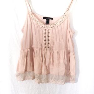 Blush Pink Tank Top Size Small